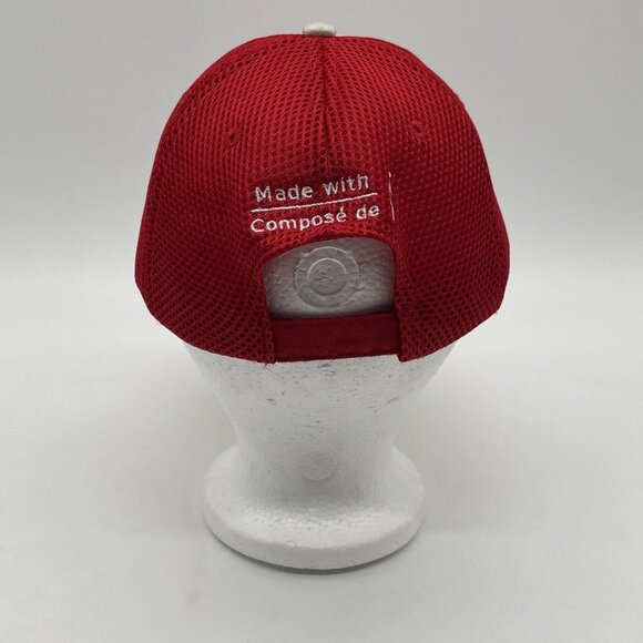 Coca Cola Strapback Cap Trucker Hat Adjustable Embroidered Mesh Company Issued - Picture 6 of 10